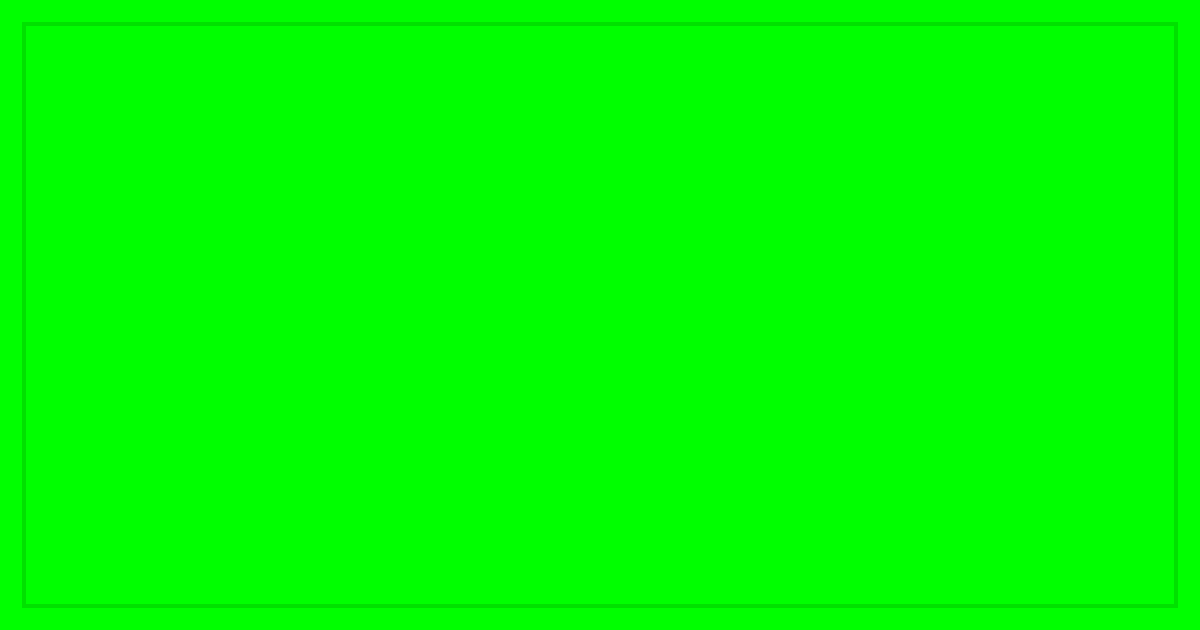 #00FF00 color swatch