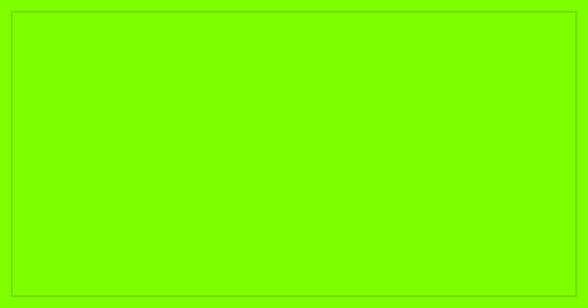 #7FFF00 color swatch