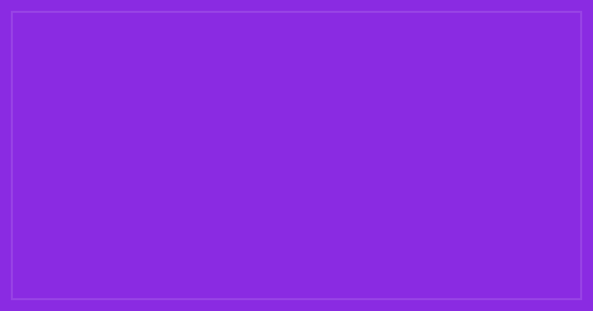 #8A2BE2 color swatch