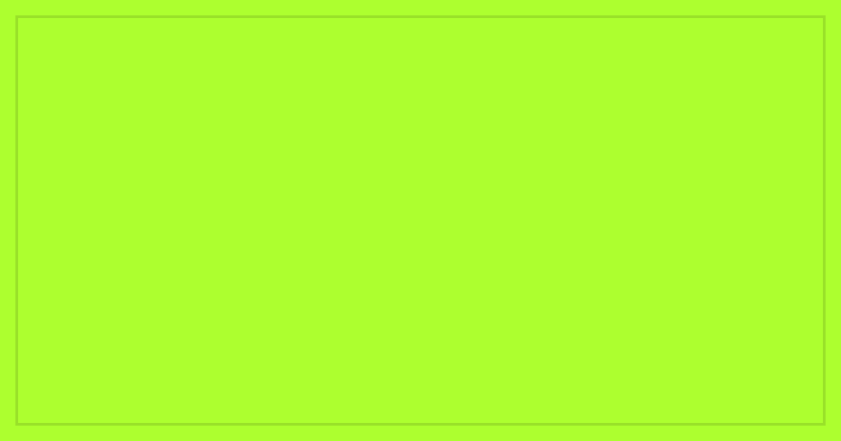 #ADFF2F color swatch