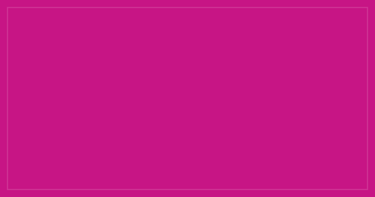 #C71585 color swatch