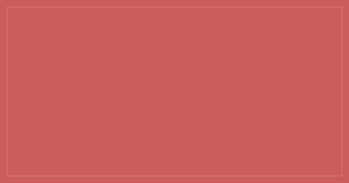 #CD5C5C color swatch