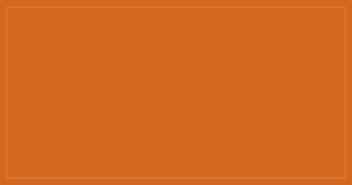 #D2691E color swatch