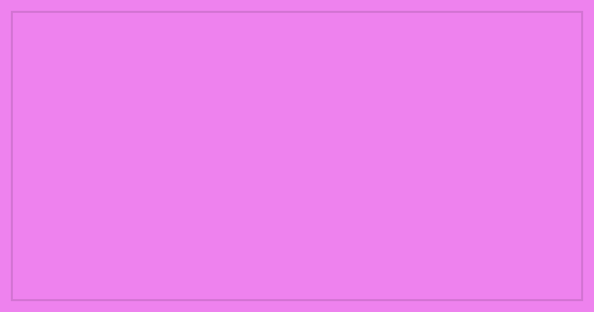 #EE82EE color swatch