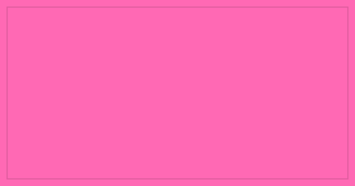 #FF69B4 color swatch