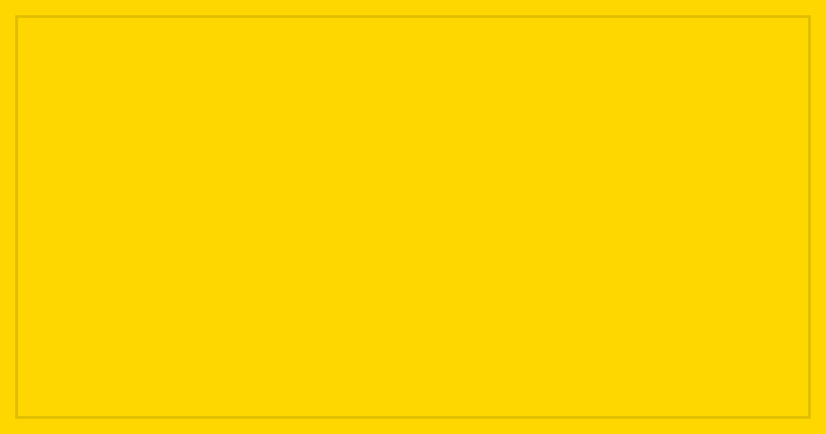 #FFD700 color swatch