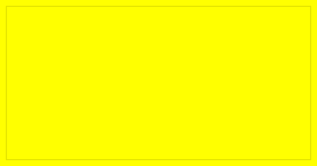 #FFFF00 color swatch
